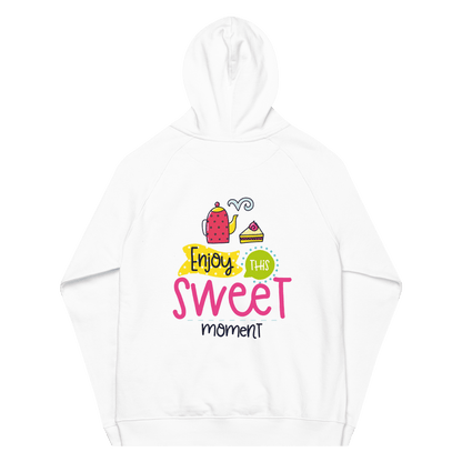 Organic Unisex Enjoy The Sweet Moment Hoodie - Swagodin