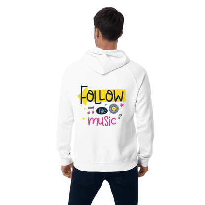 Organic Unisex Follow Music Hoodie - Swagodin