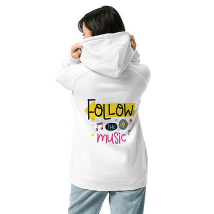 Organic Unisex Follow Music Hoodie - Swagodin