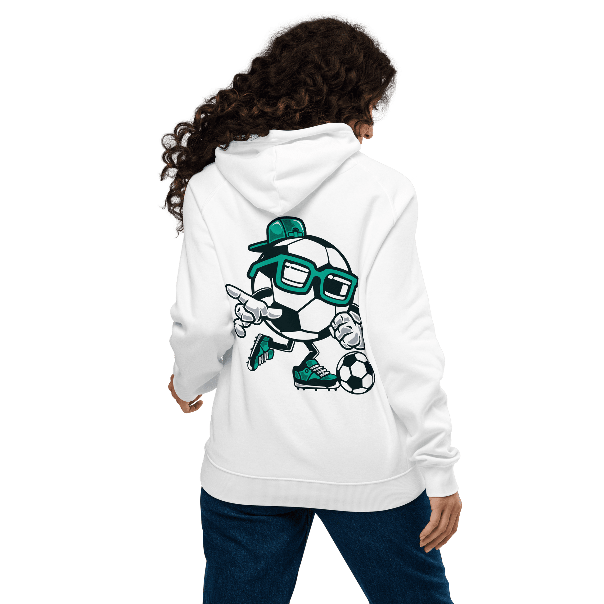 Organic Unisex Football Hoodie - Swagodin