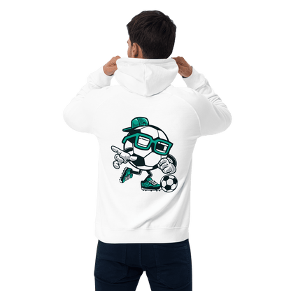 Organic Unisex Football Hoodie - Swagodin