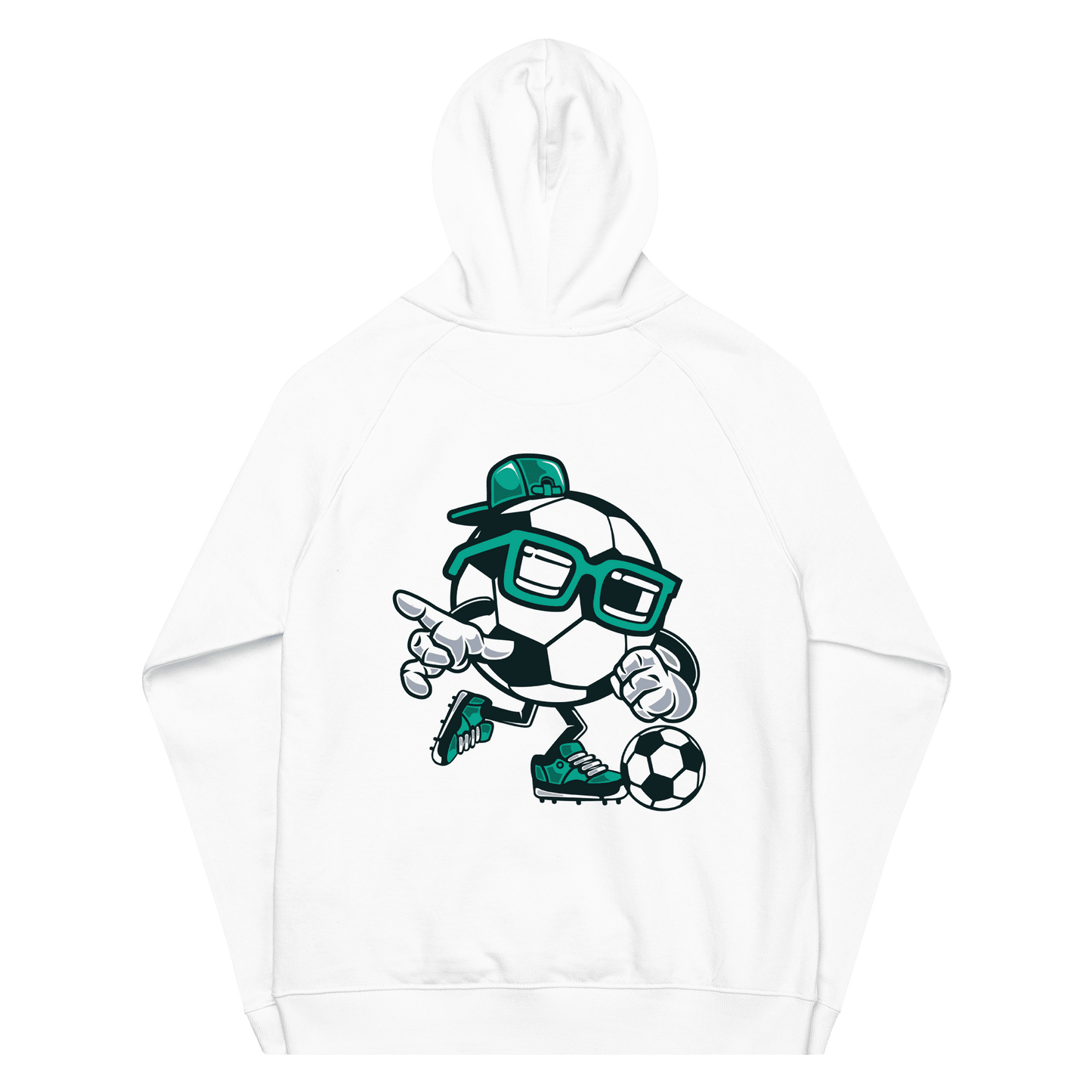 Organic Unisex Football Hoodie - Swagodin