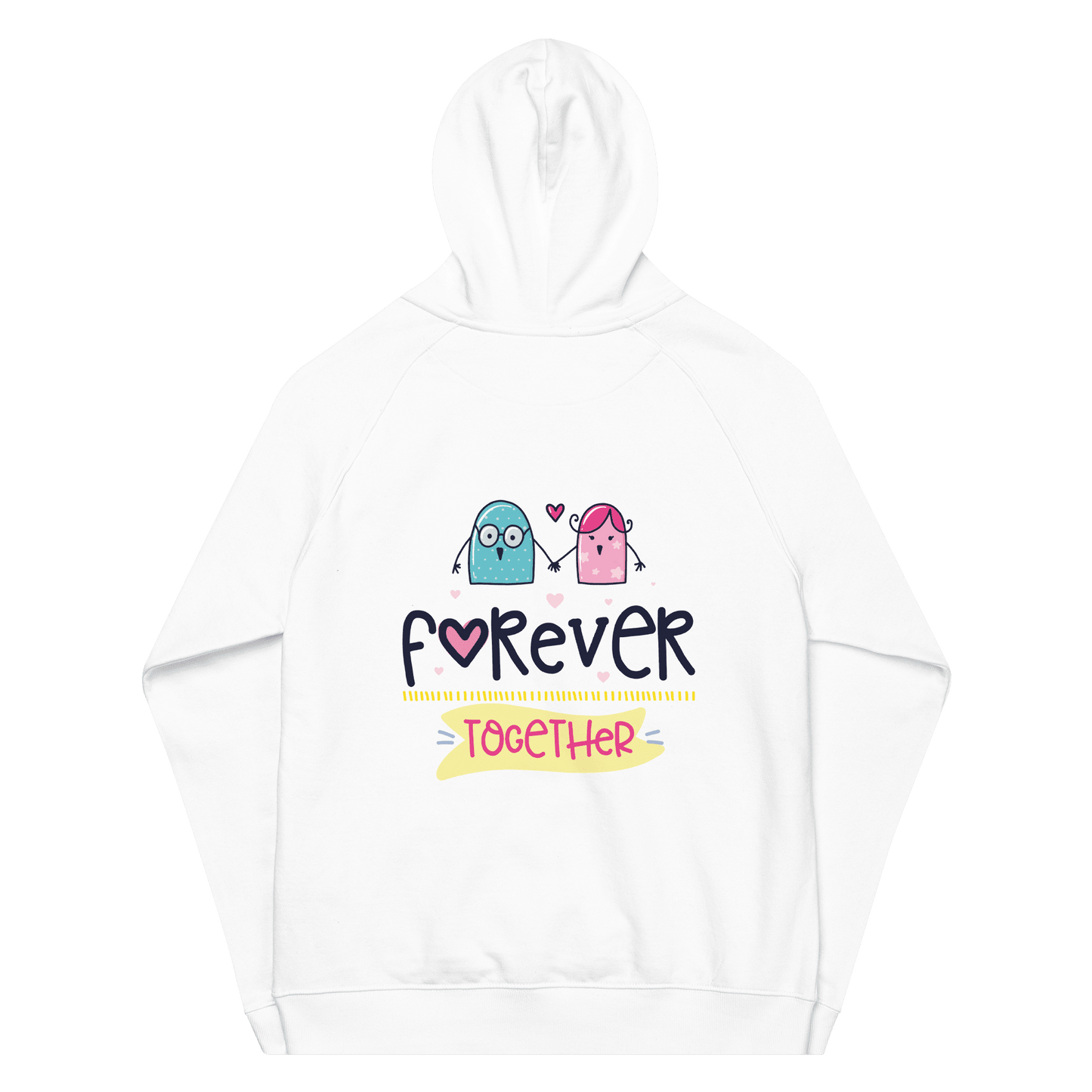 Organic Unisex Forever Together Hoodie - Swagodin