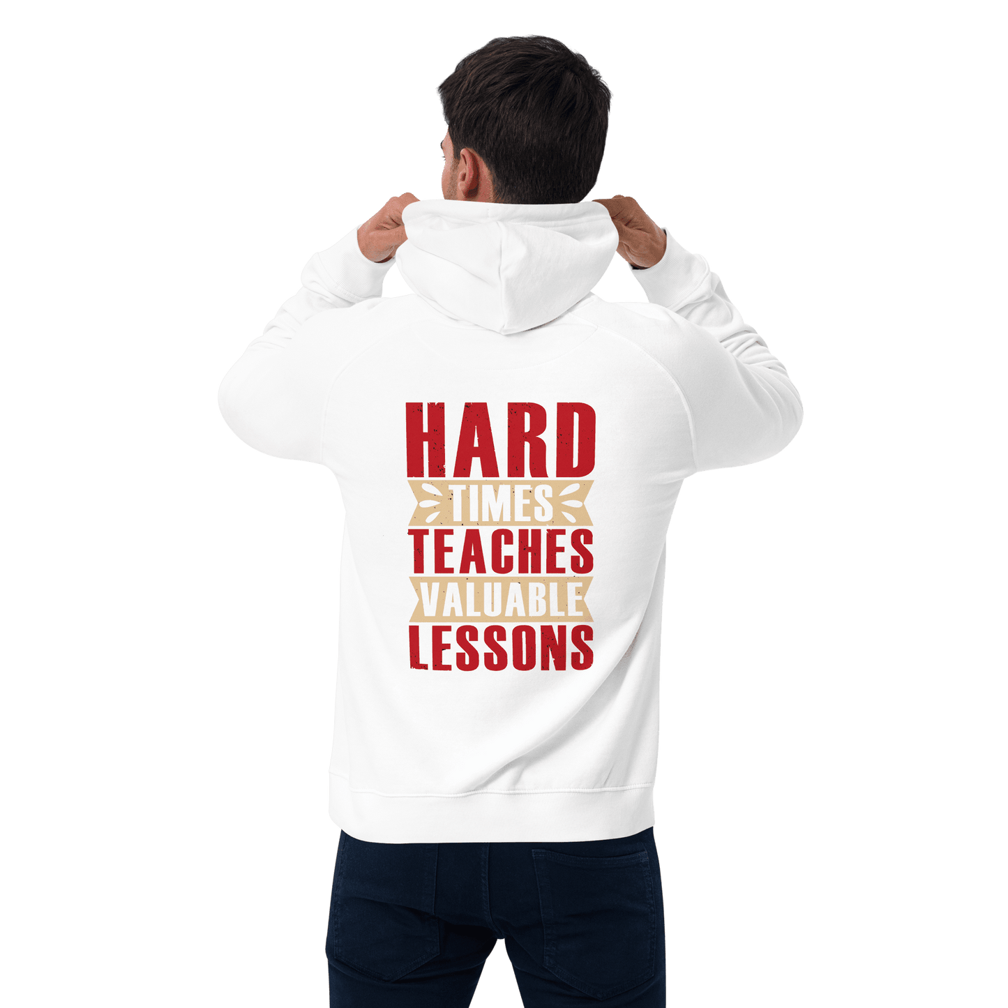 Organic Unisex Hard Times Hoodie - Swagodin