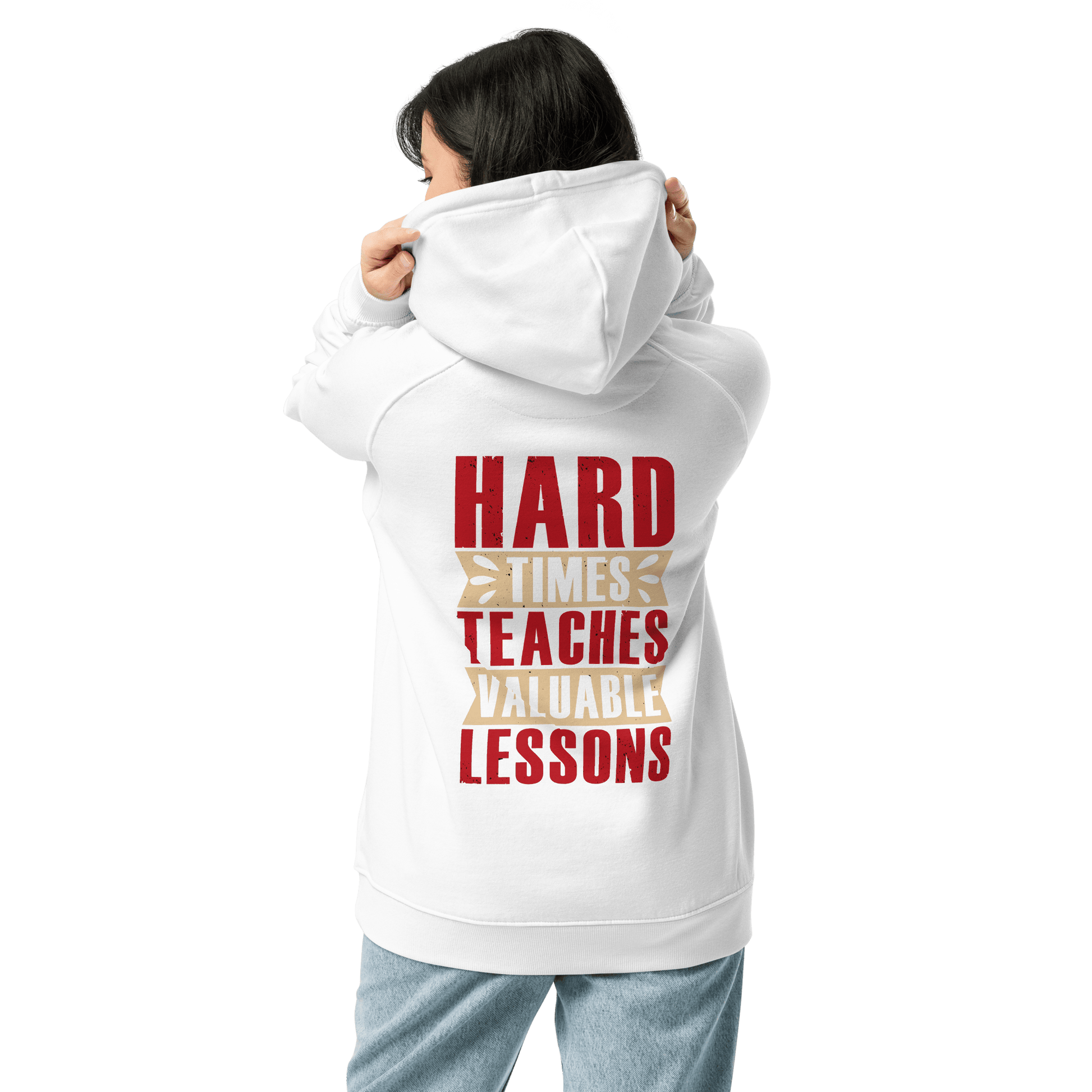 Organic Unisex Hard Times Hoodie - Swagodin