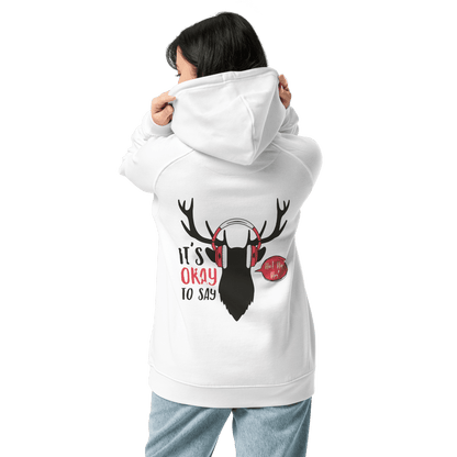 Organic Unisex It's Okay to Say Ho Ho Ho Hoodie - Swagodin