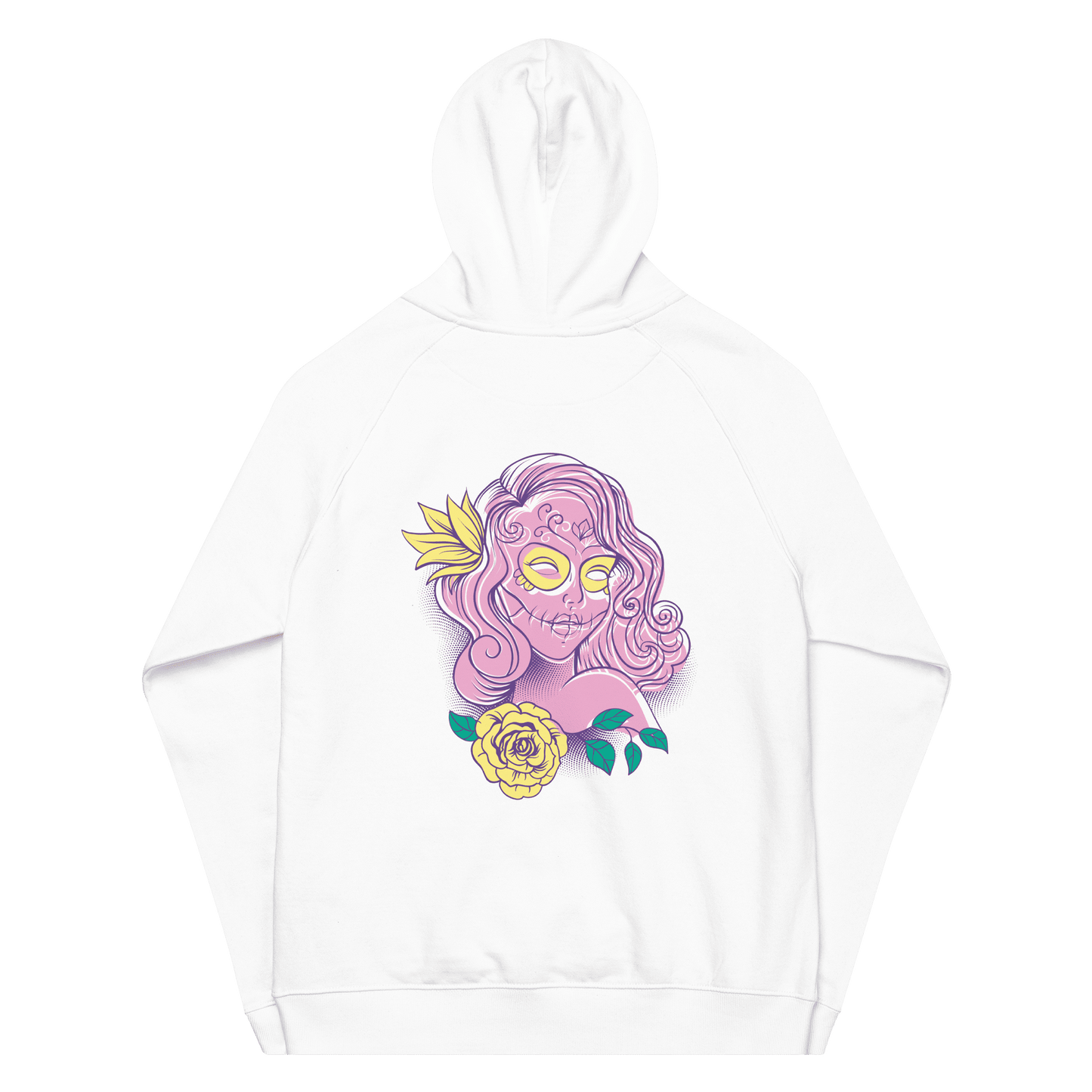 Organic Unisex Lady Design Hoodie - Swagodin