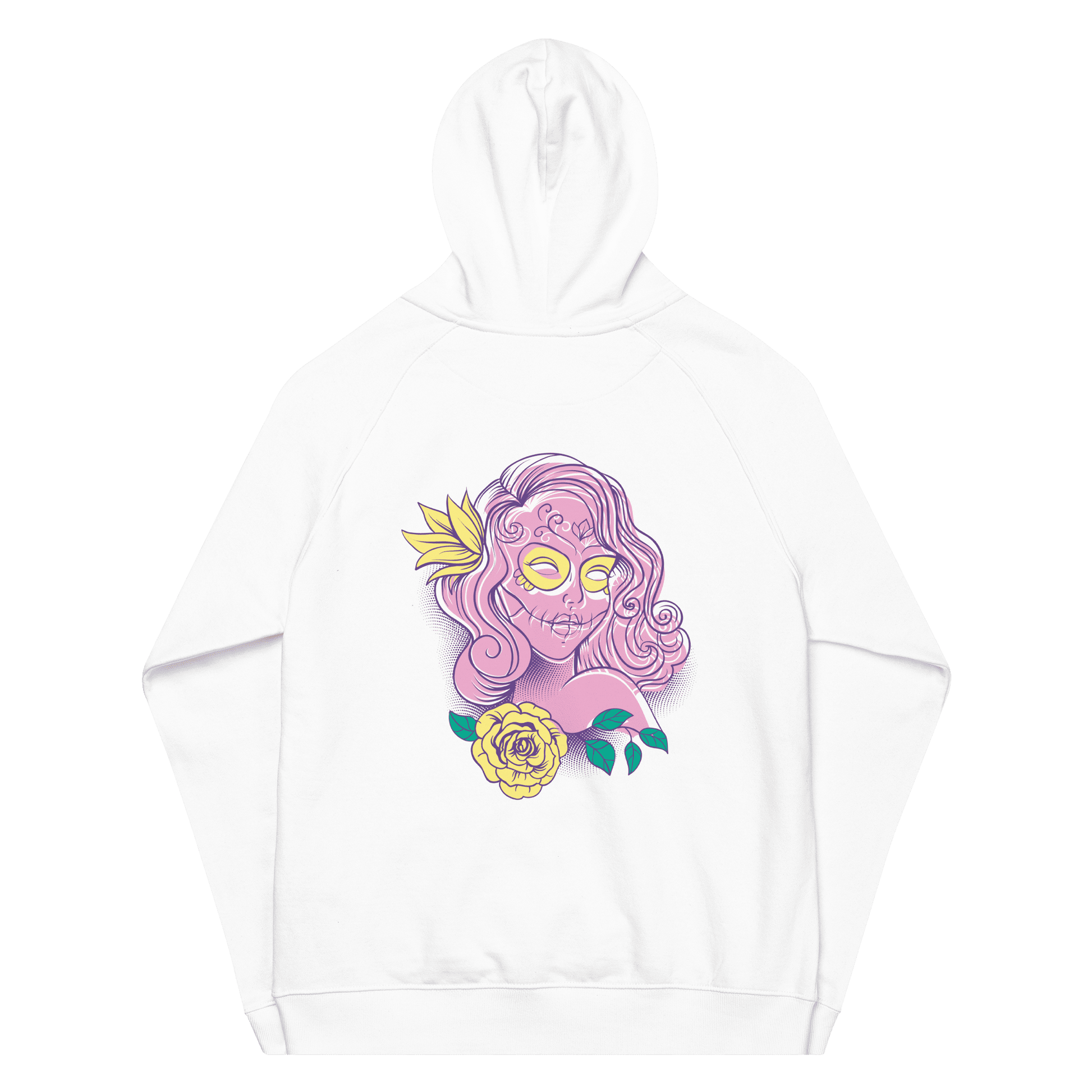 Organic Unisex Lady Design Hoodie - Swagodin