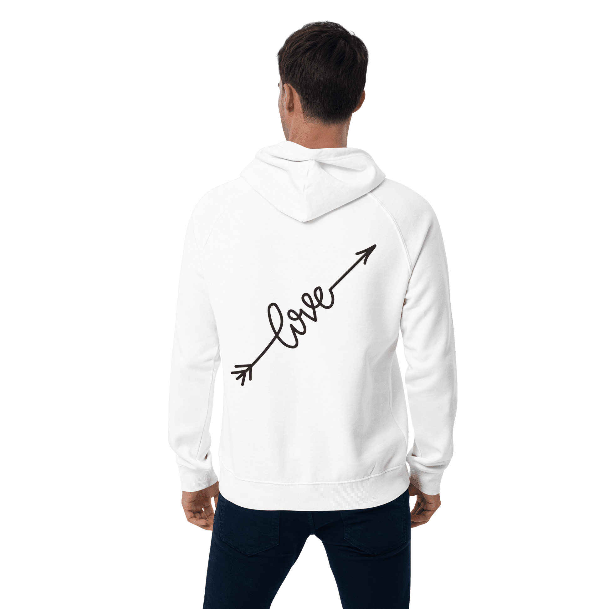 Organic Unisex Love Hoodie - Swagodin