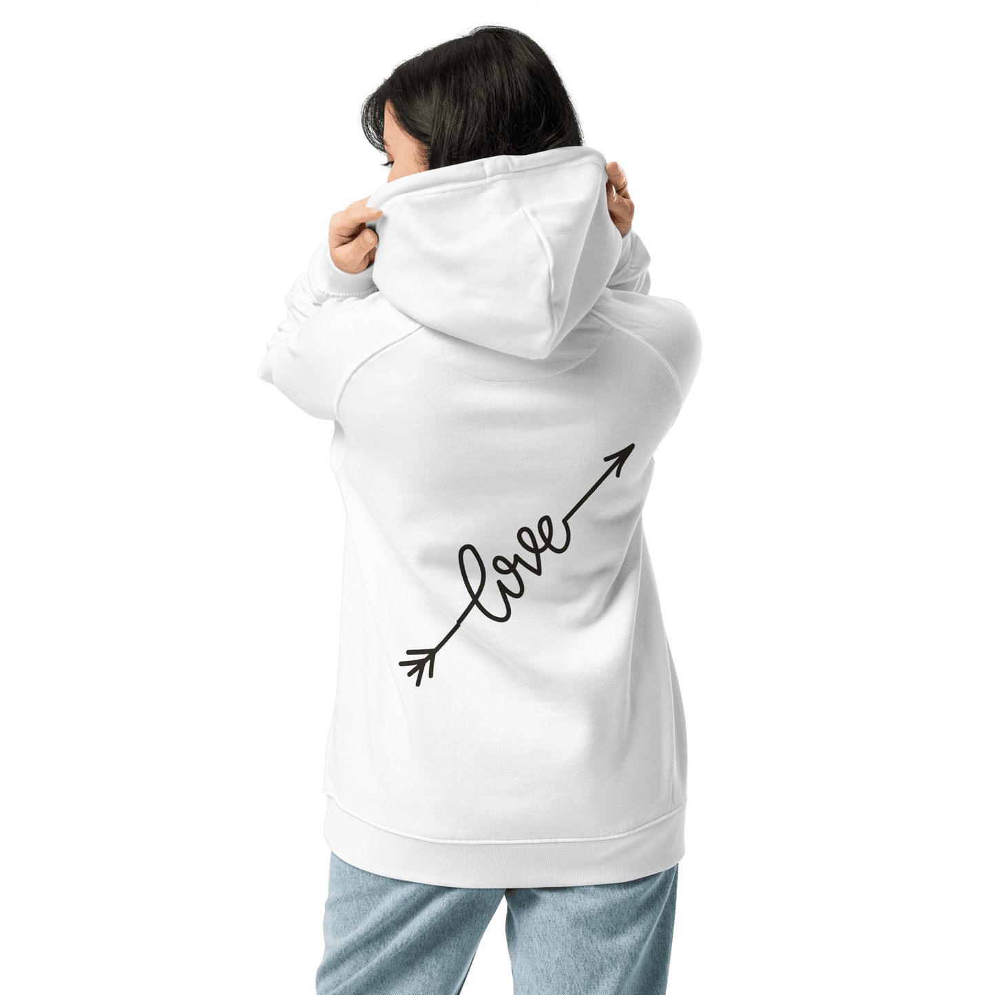 Organic Unisex Love Hoodie - Swagodin