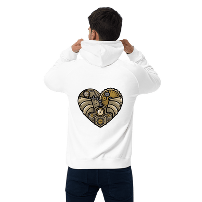 Organic Unisex Mechanic Hearth Hoodie - Swagodin