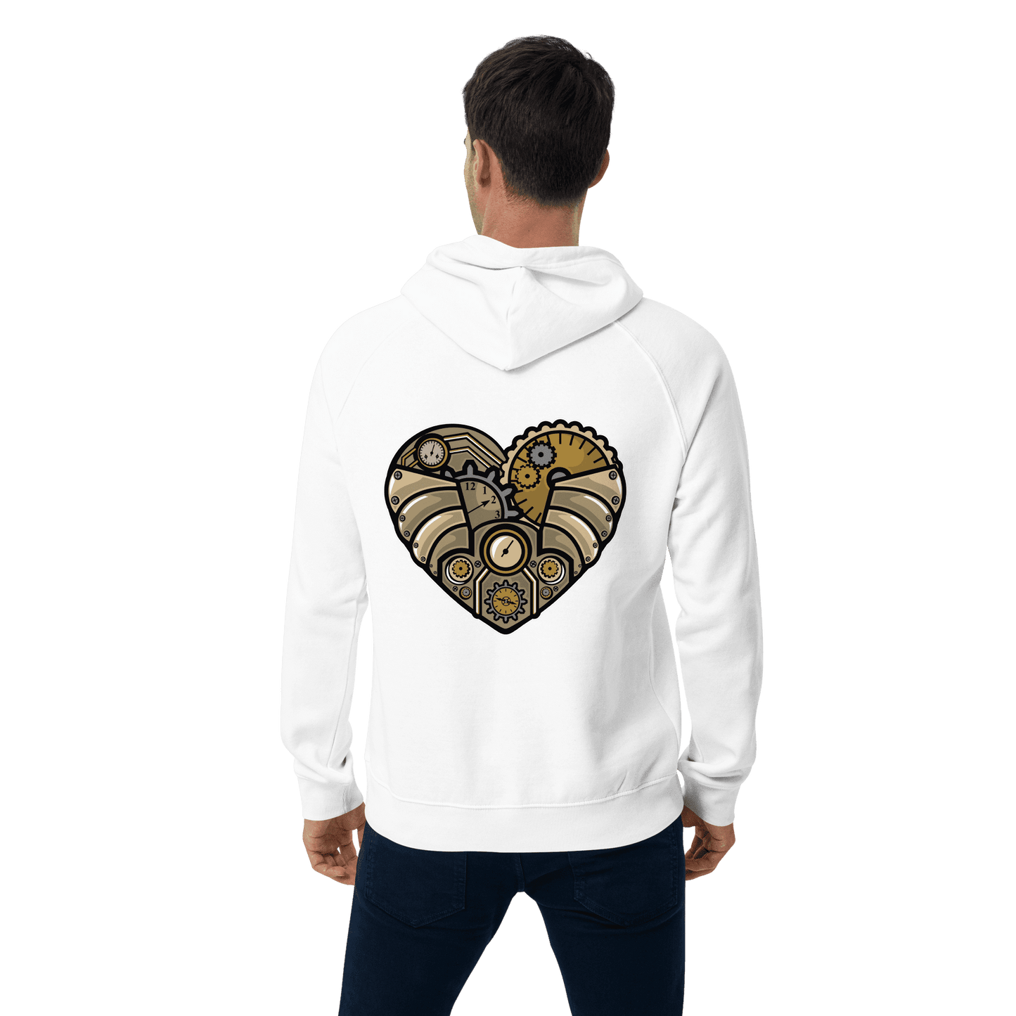 Organic Unisex Mechanic Hearth Hoodie - Swagodin