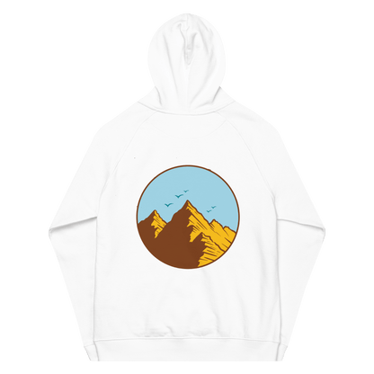 Organic Unisex Mountains Hoodie - Swagodin