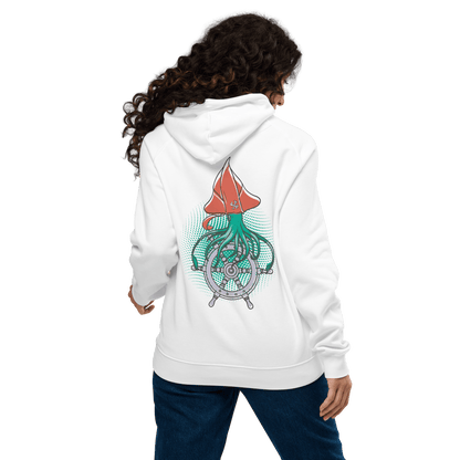 Organic Unisex Octopus Captain Hoodie - Swagodin