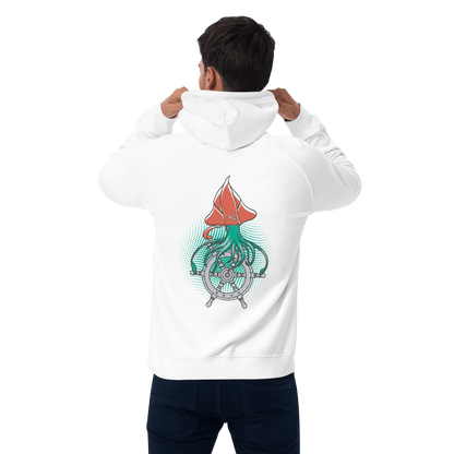 Organic Unisex Octopus Captain Hoodie - Swagodin