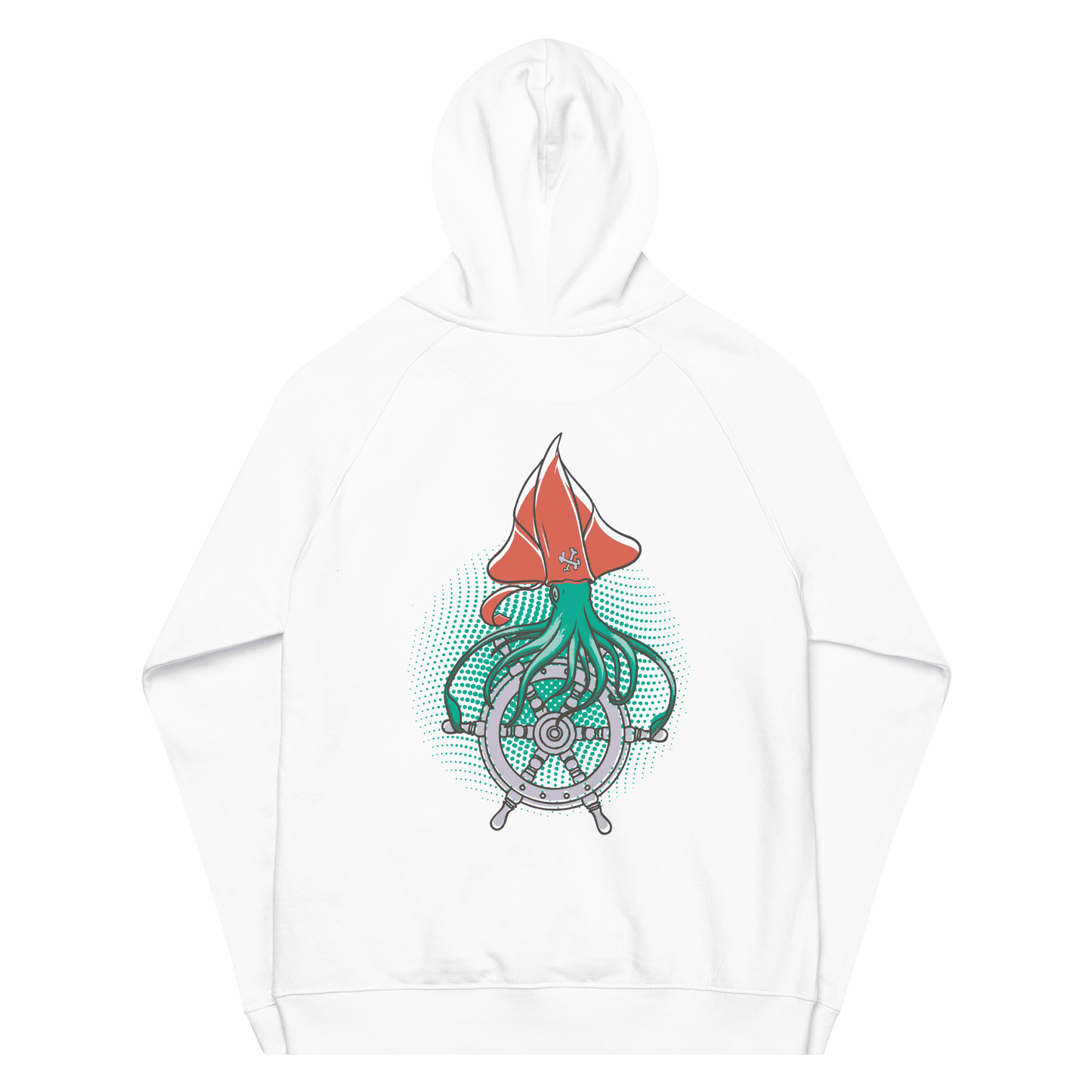 Organic Unisex Octopus Captain Hoodie - Swagodin