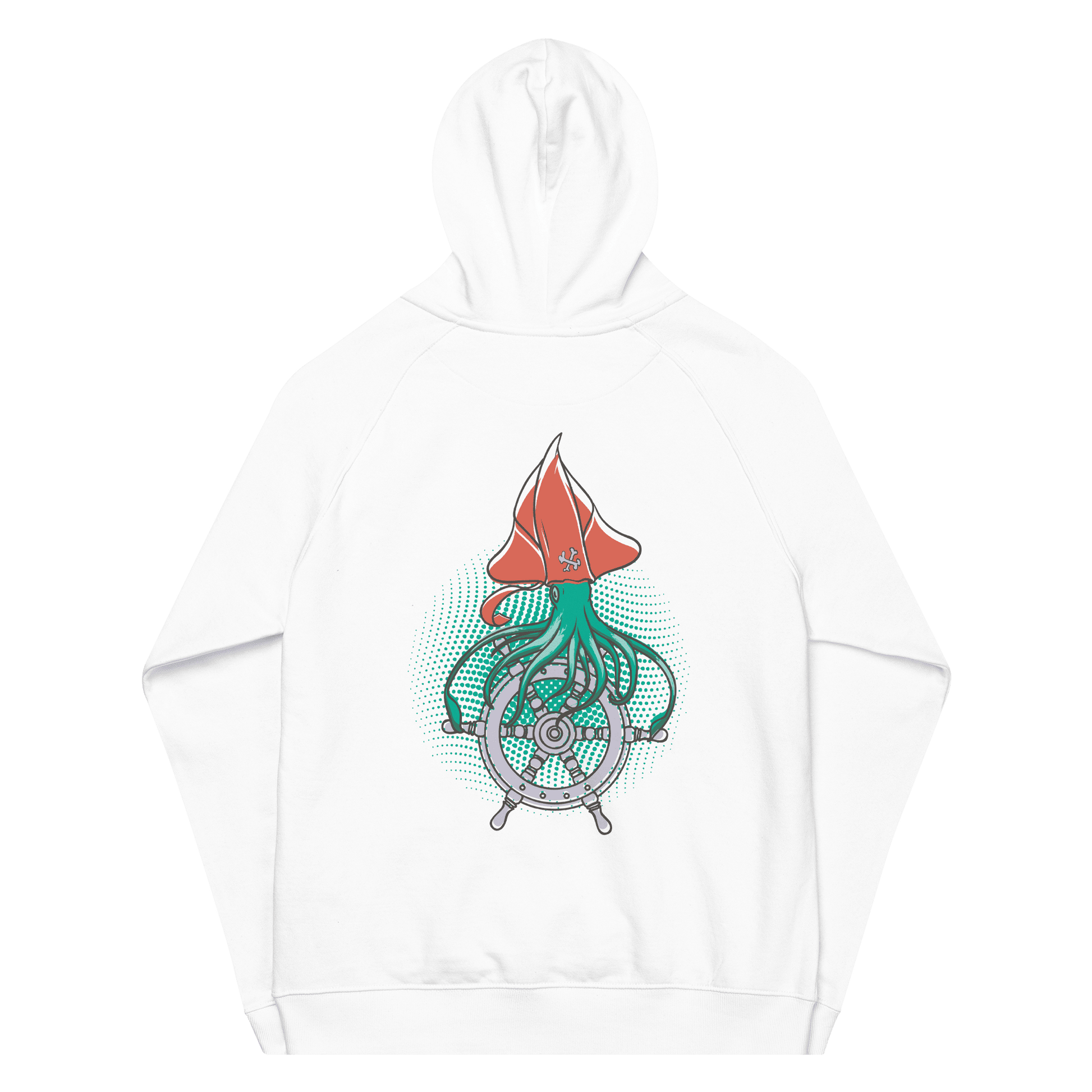 Organic Unisex Octopus Captain Hoodie - Swagodin