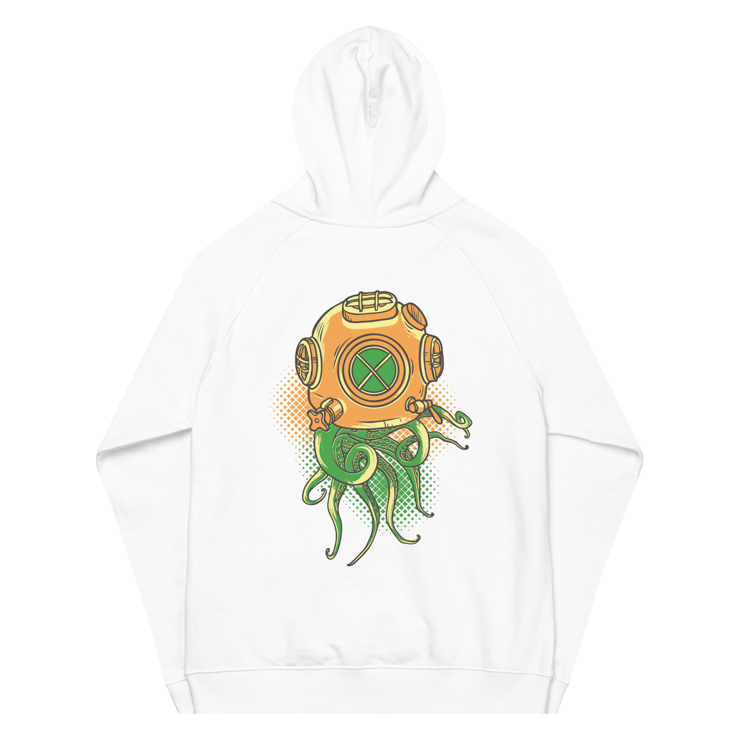 Organic Unisex Octopus Diver Hoodie - Swagodin