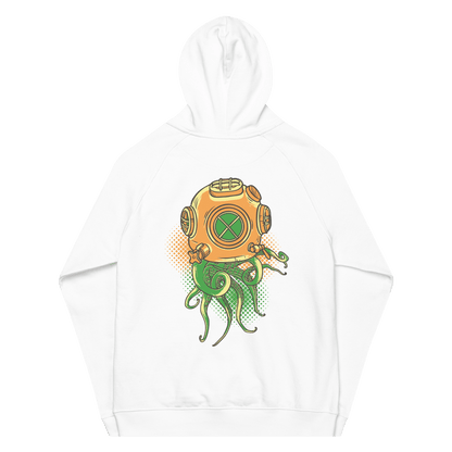 Organic Unisex Octopus Diver Hoodie - Swagodin