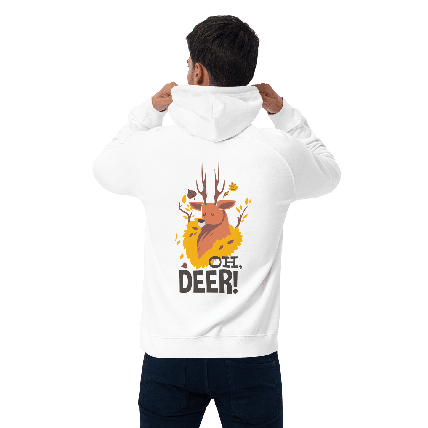 Organic Unisex Oh Deer Hoodie - Swagodin