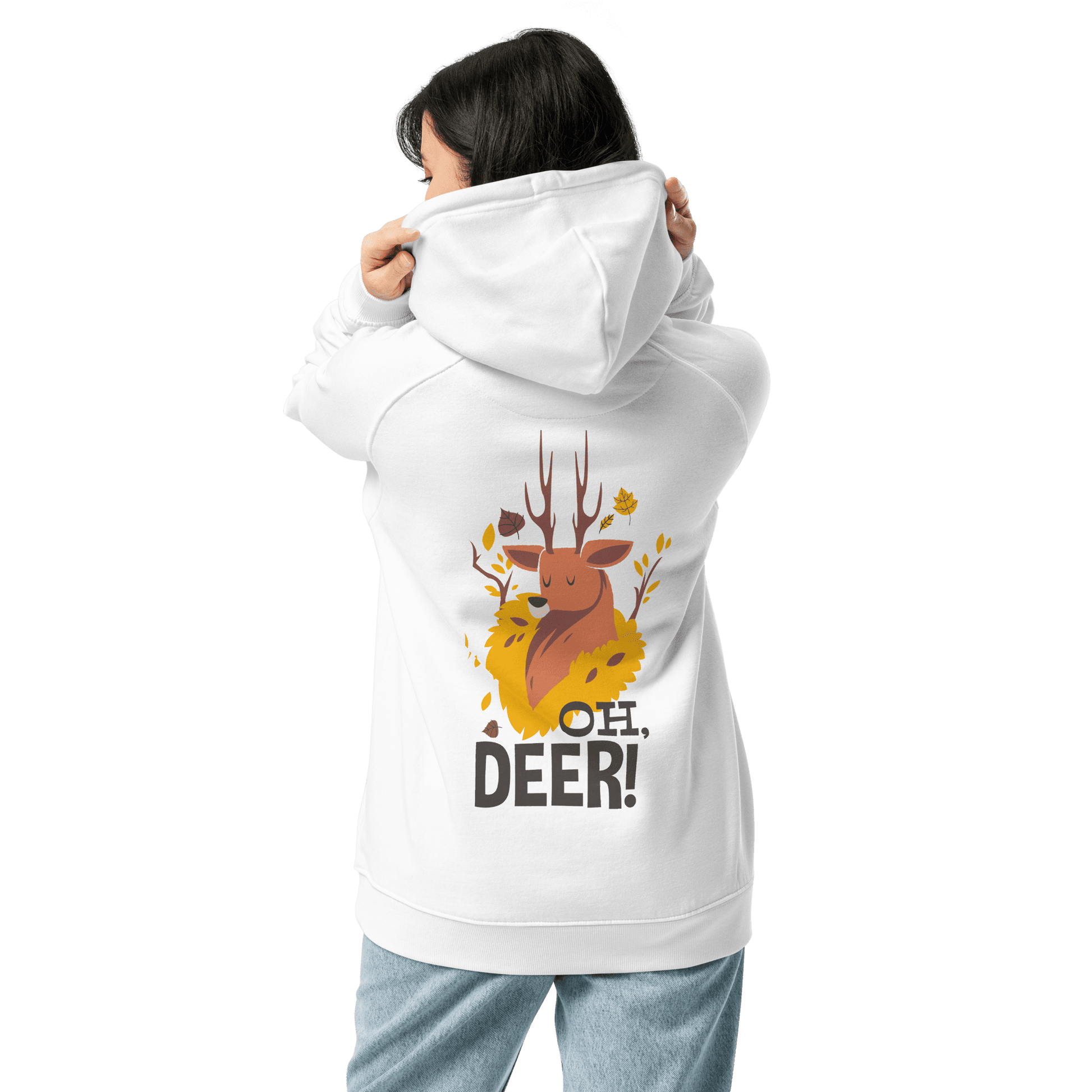 Organic Unisex Oh Deer Hoodie - Swagodin