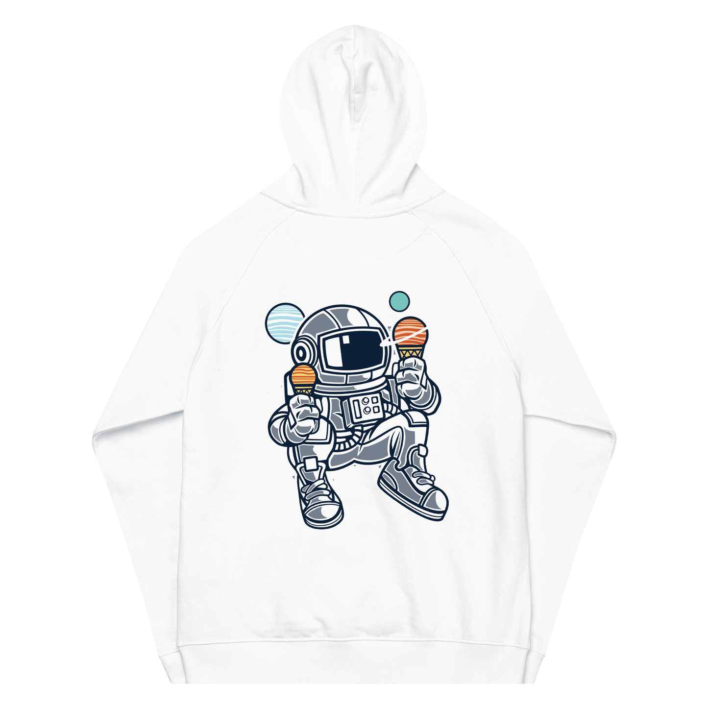 Organic Unisex Relaxing Astronaut Hoodie - Swagodin