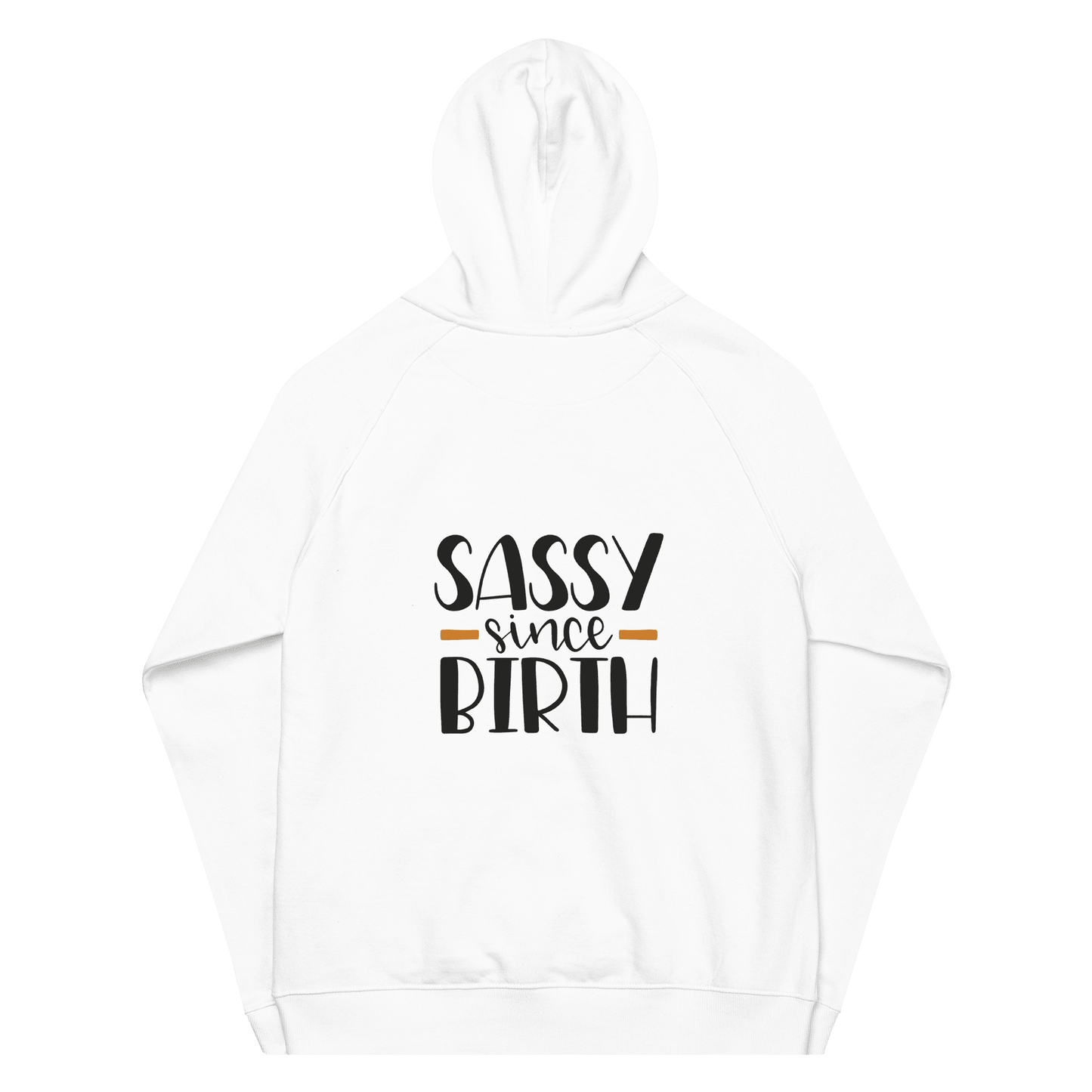 Organic Unisex Sassy Since Birth Hoodie - Swagodin