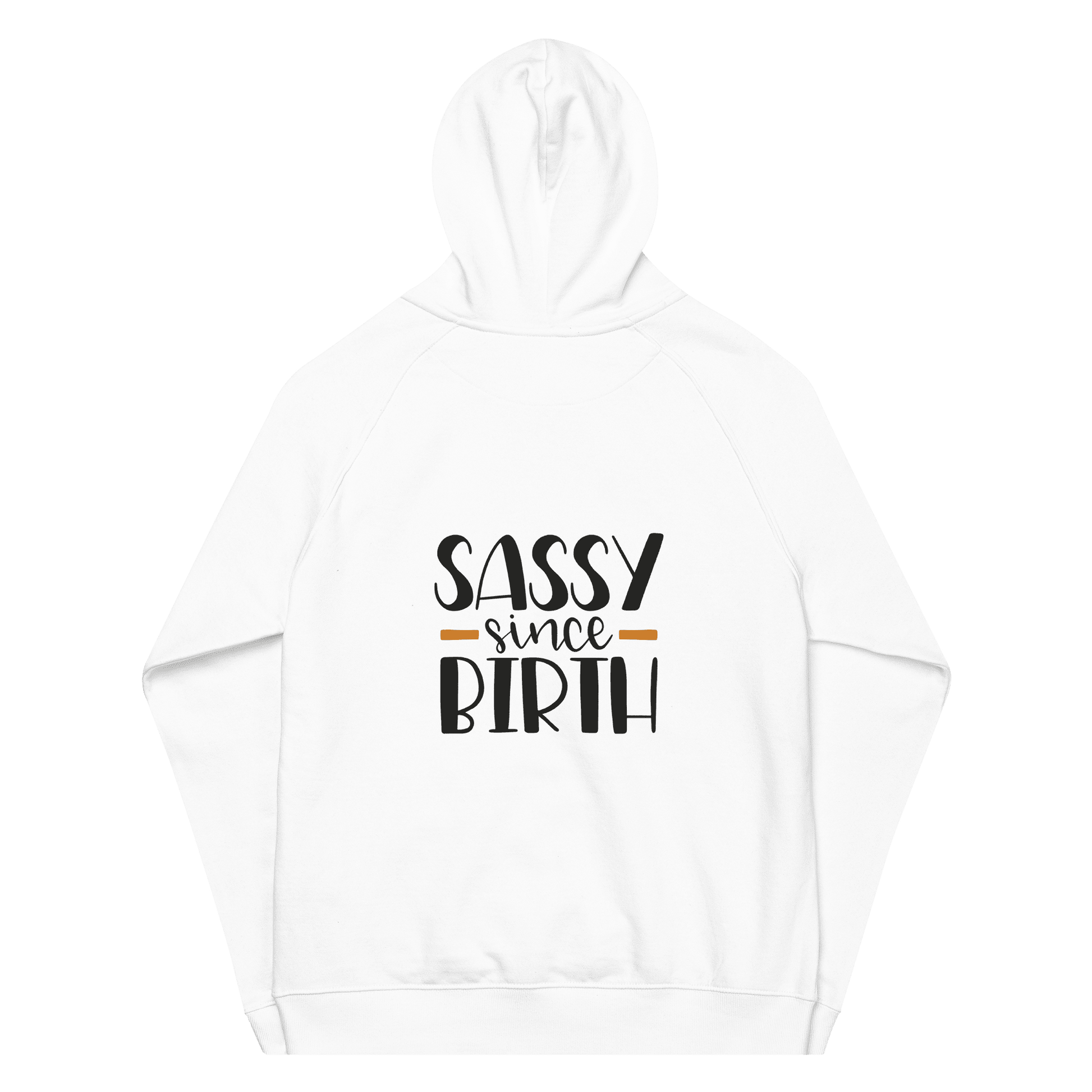 Organic Unisex Sassy Since Birth Hoodie - Swagodin