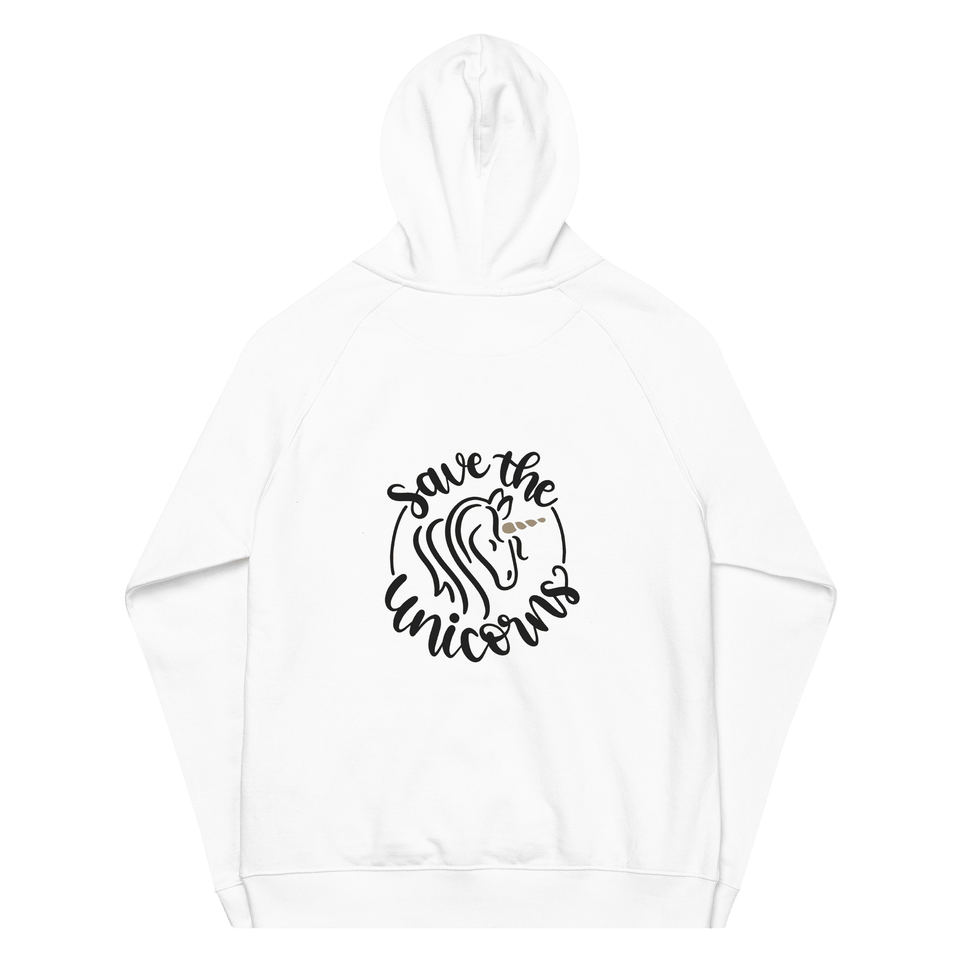 Organic Unisex Save the Unicorn Hoodie - Swagodin