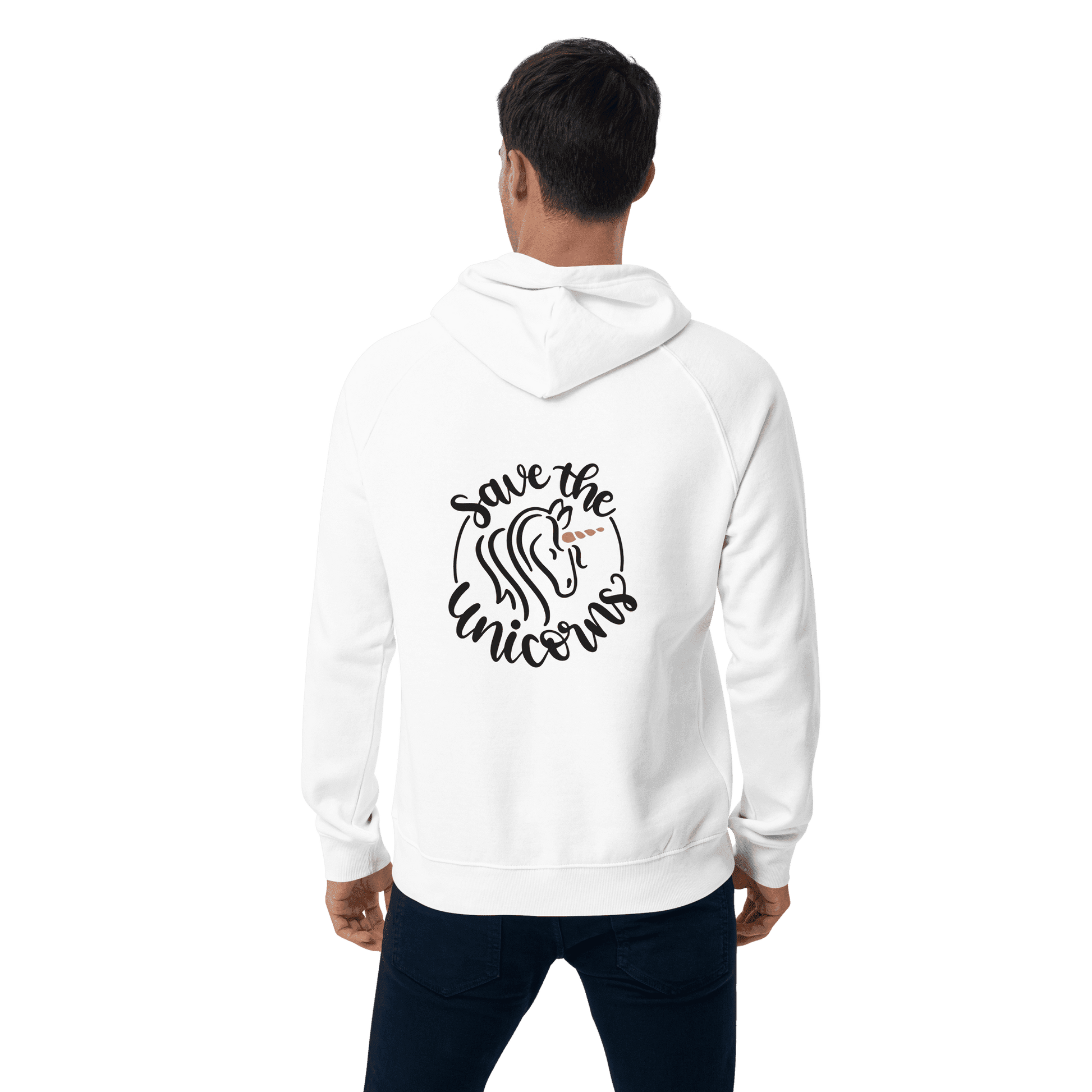 Organic Unisex Save the Unicorn Hoodie - Swagodin