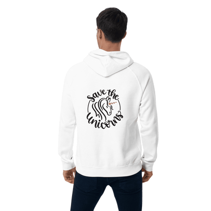 Organic Unisex Save the Unicorn Hoodie - Swagodin