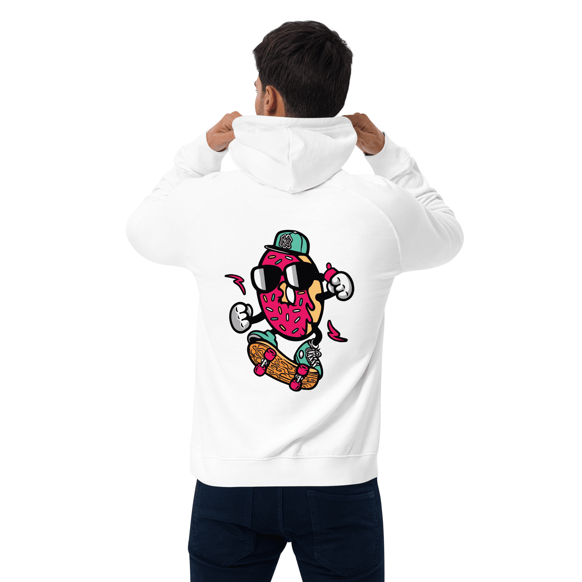 Unisex Skate Donut Hoodie - Swagodin