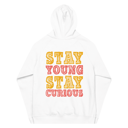 Organic Unisex Stay Young Hoodie - Swagodin