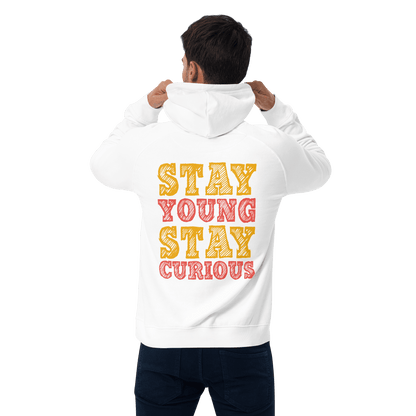 Organic Unisex Stay Young Hoodie - Swagodin