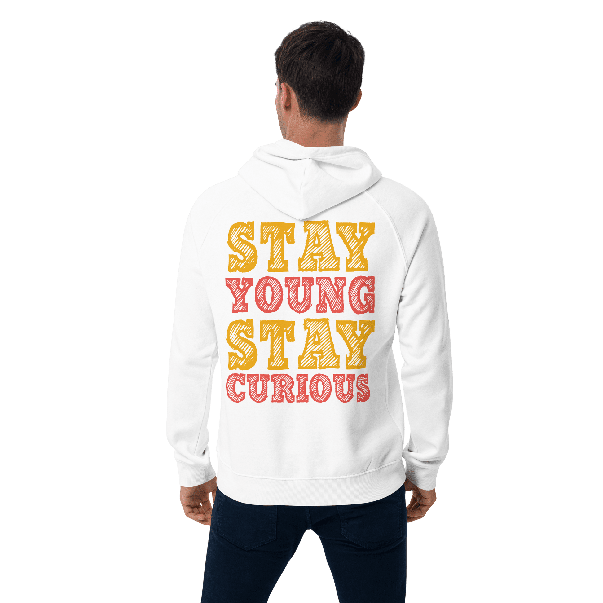 Organic Unisex Stay Young Hoodie - Swagodin