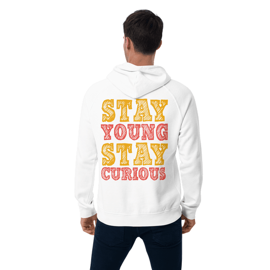 Organic Unisex Stay Young Hoodie - Swagodin