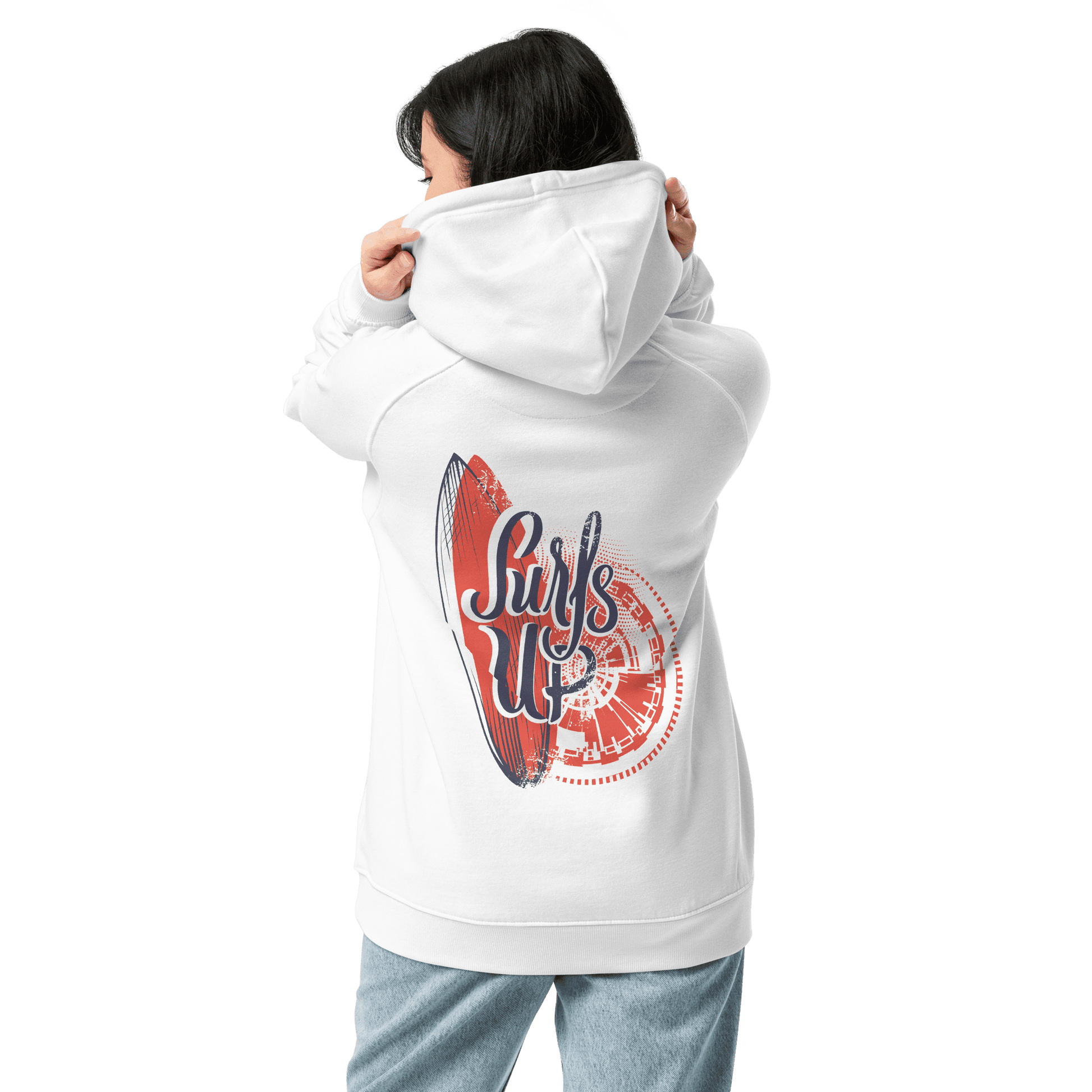 Organic Unisex Surf's Up Hoodie - Swagodin