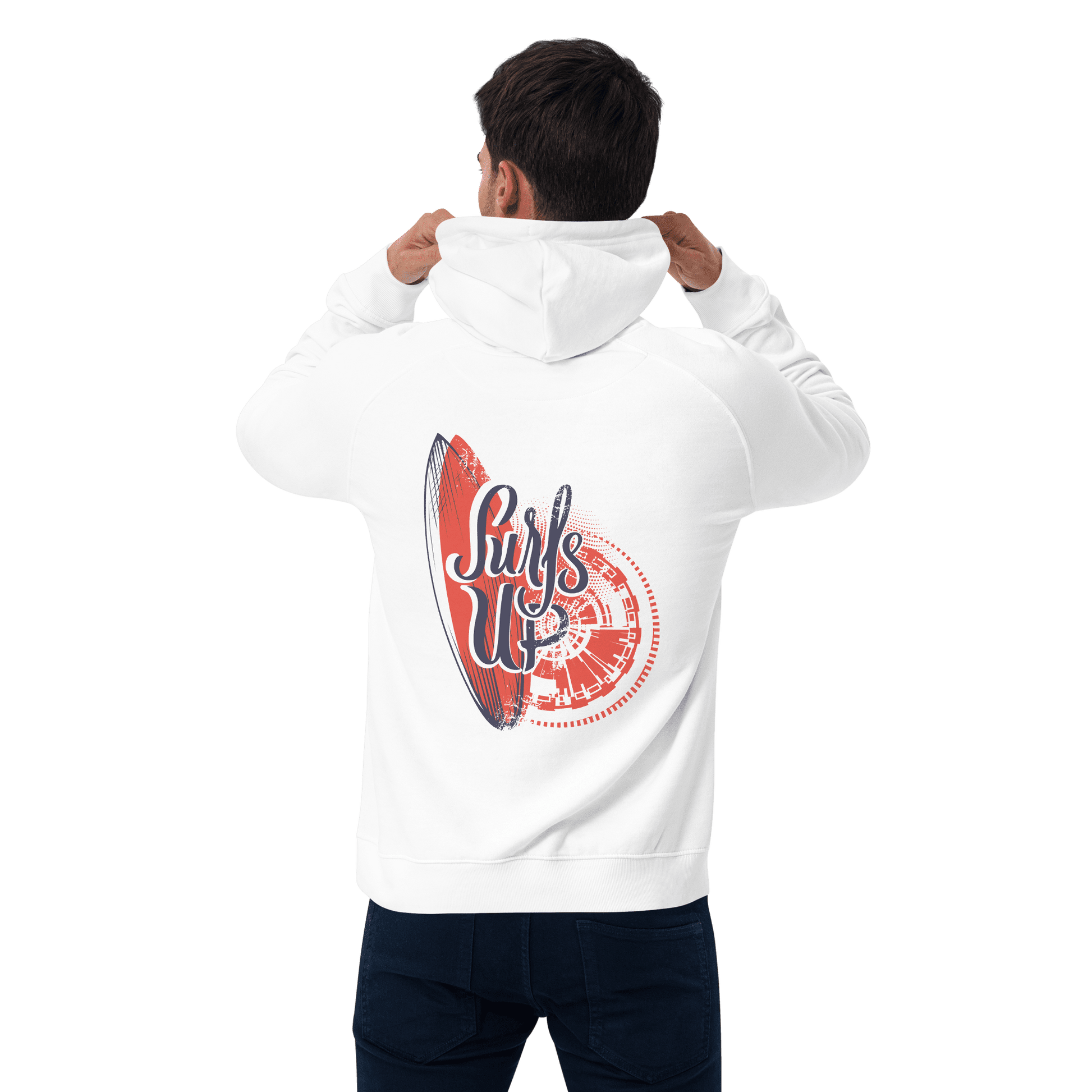 Organic Unisex Surf's Up Hoodie - Swagodin