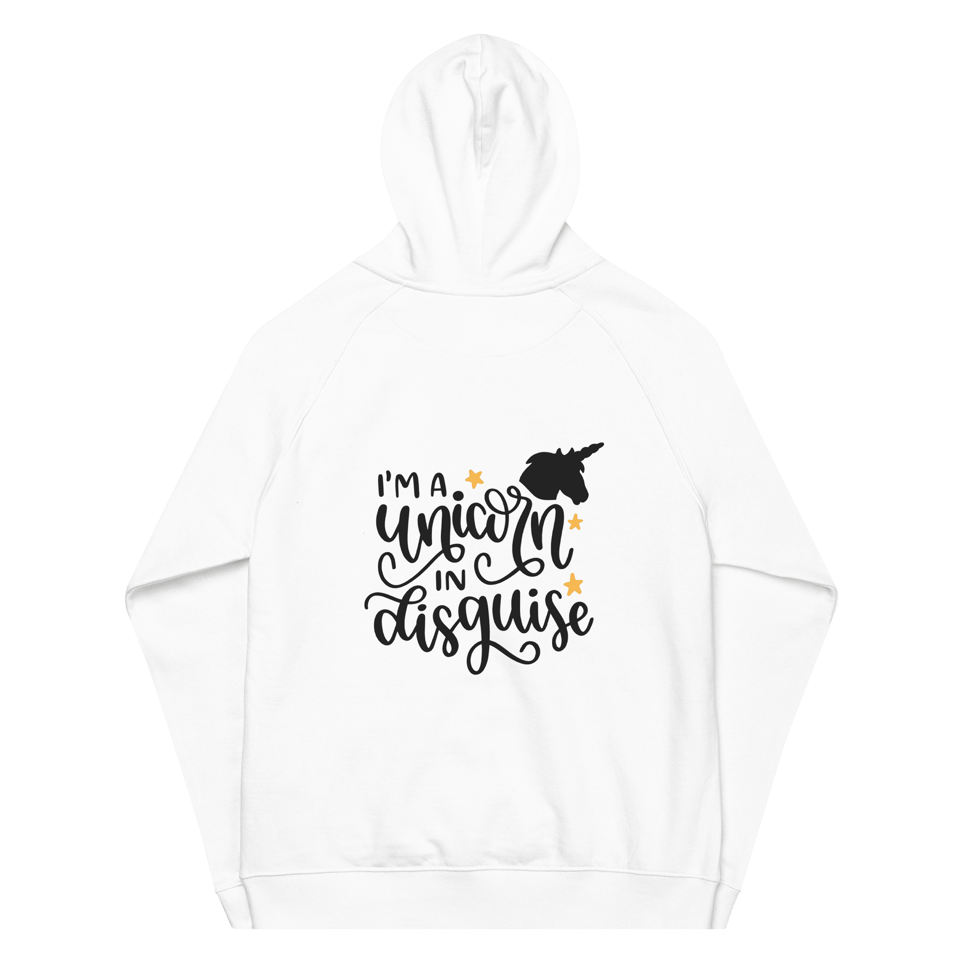 Organic Unisex Unicorn in Disguise Hoodie - Swagodin