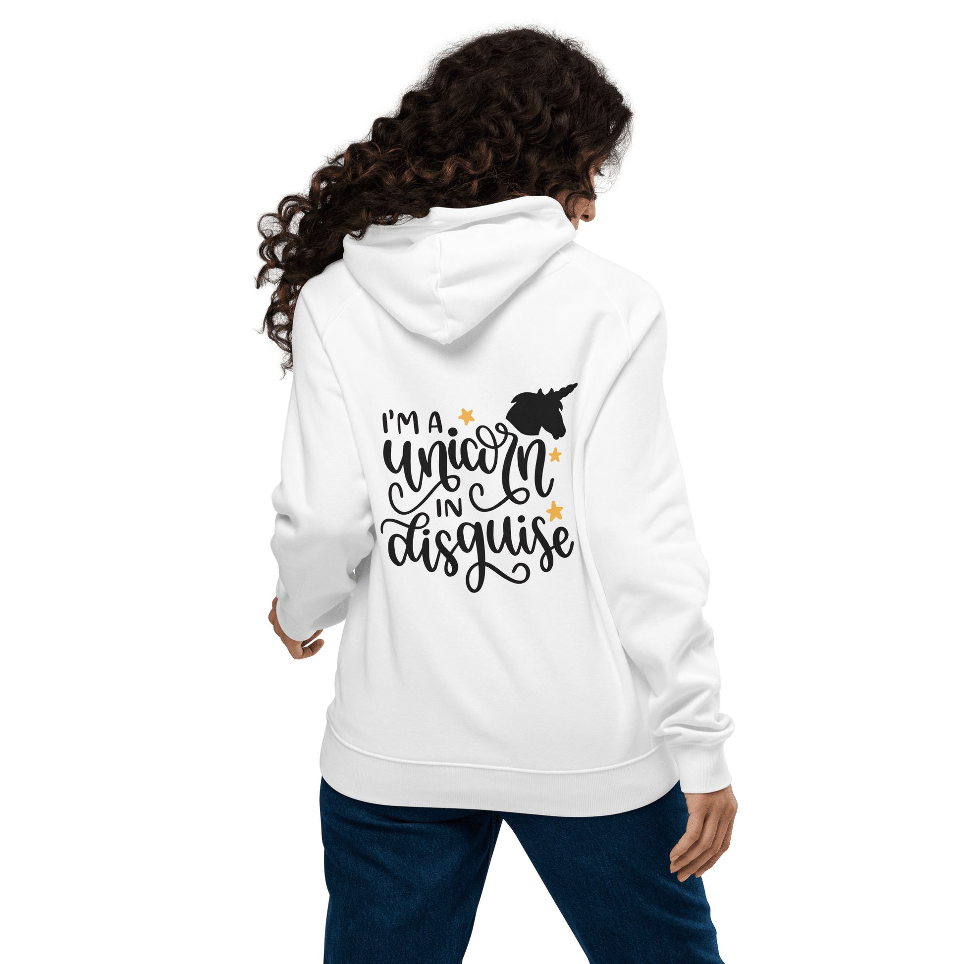 Organic Unisex Unicorn in Disguise Hoodie - Swagodin