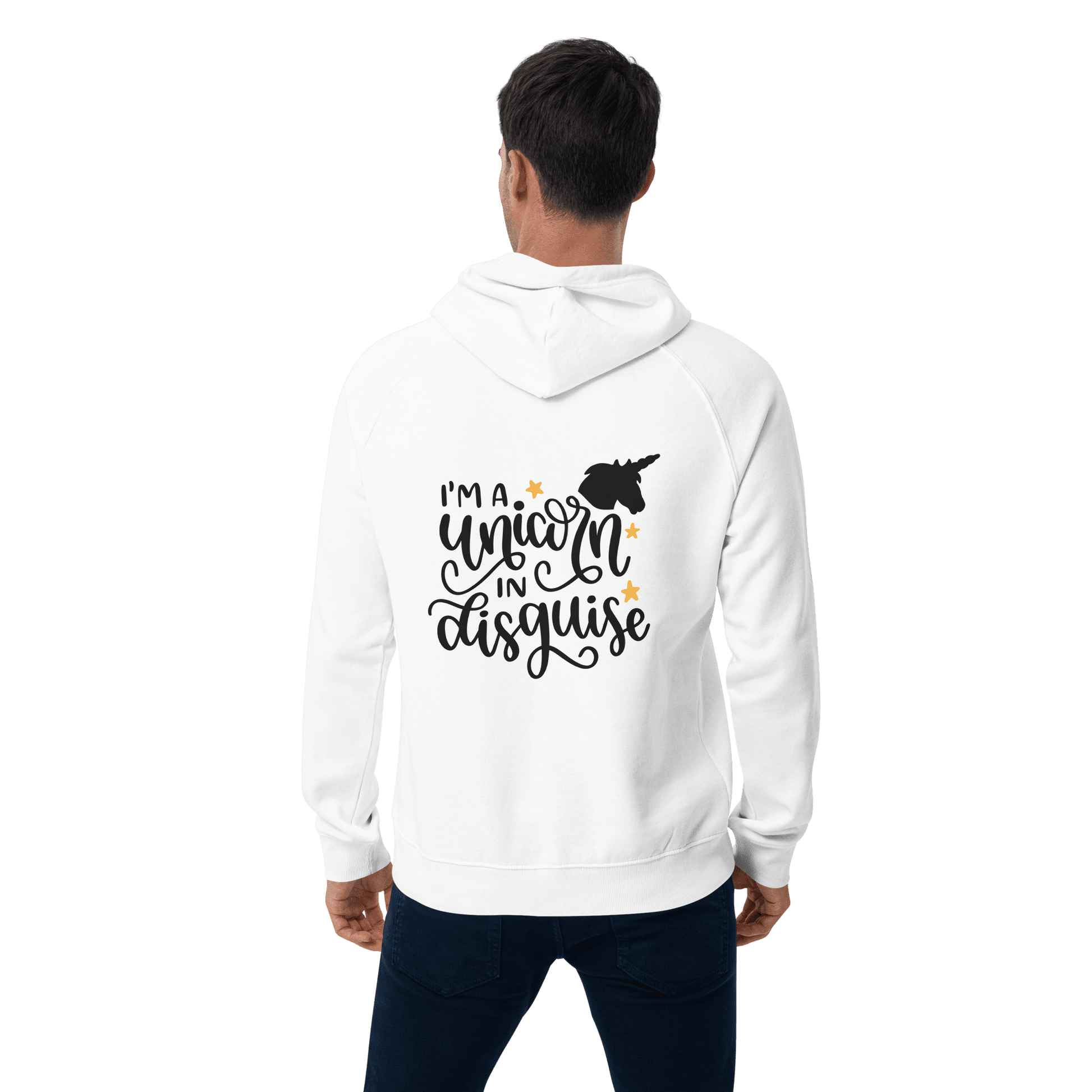 Organic Unisex Unicorn in Disguise Hoodie - Swagodin