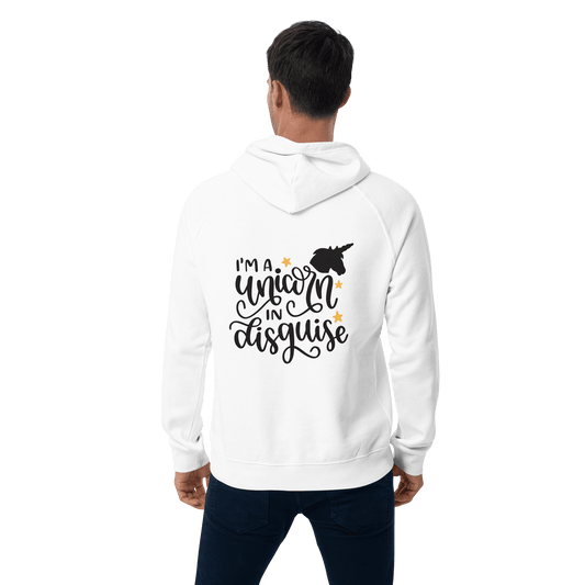 Organic Unisex Unicorn in Disguise Hoodie - Swagodin