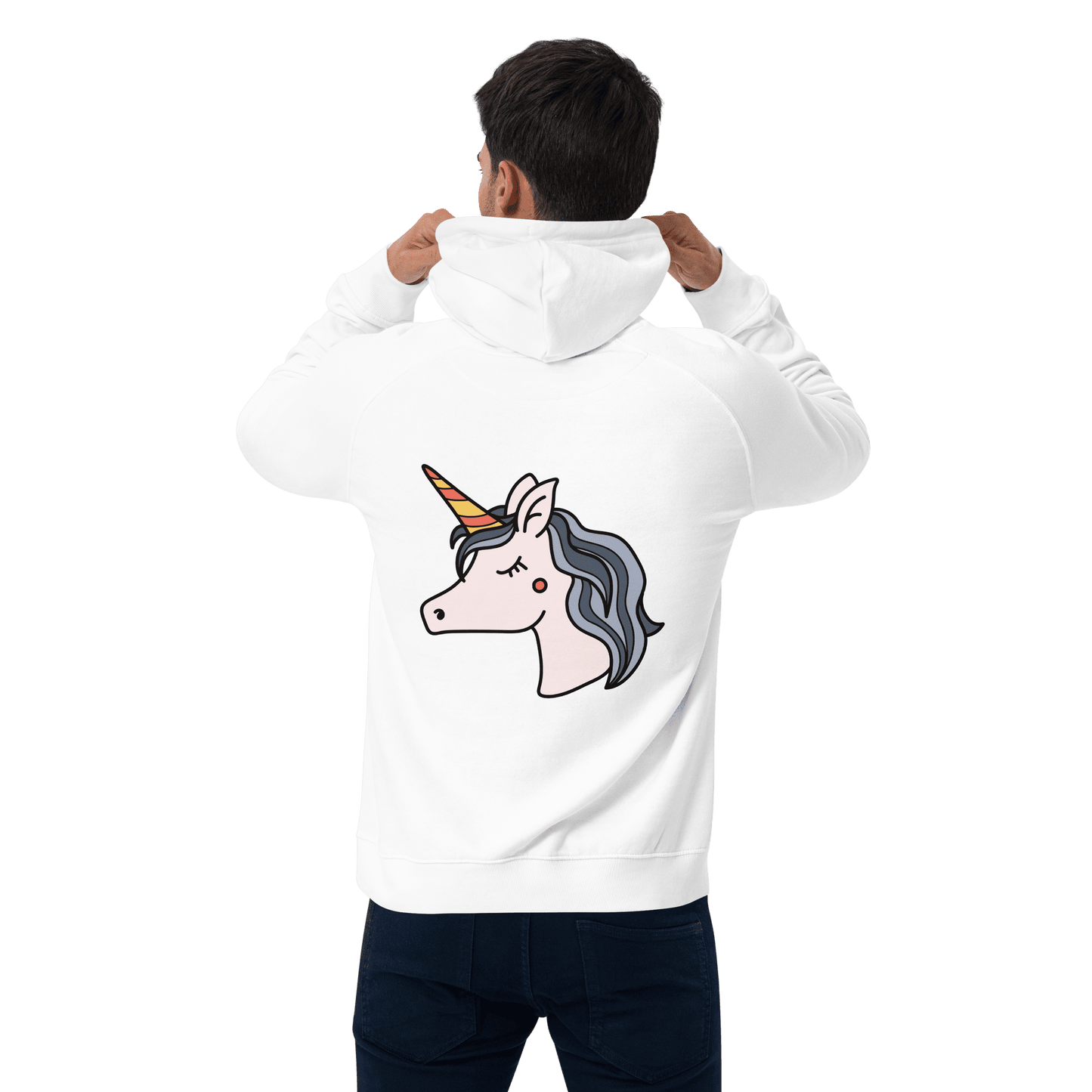 Organic Unisex Unicorn Hoodie - Swagodin