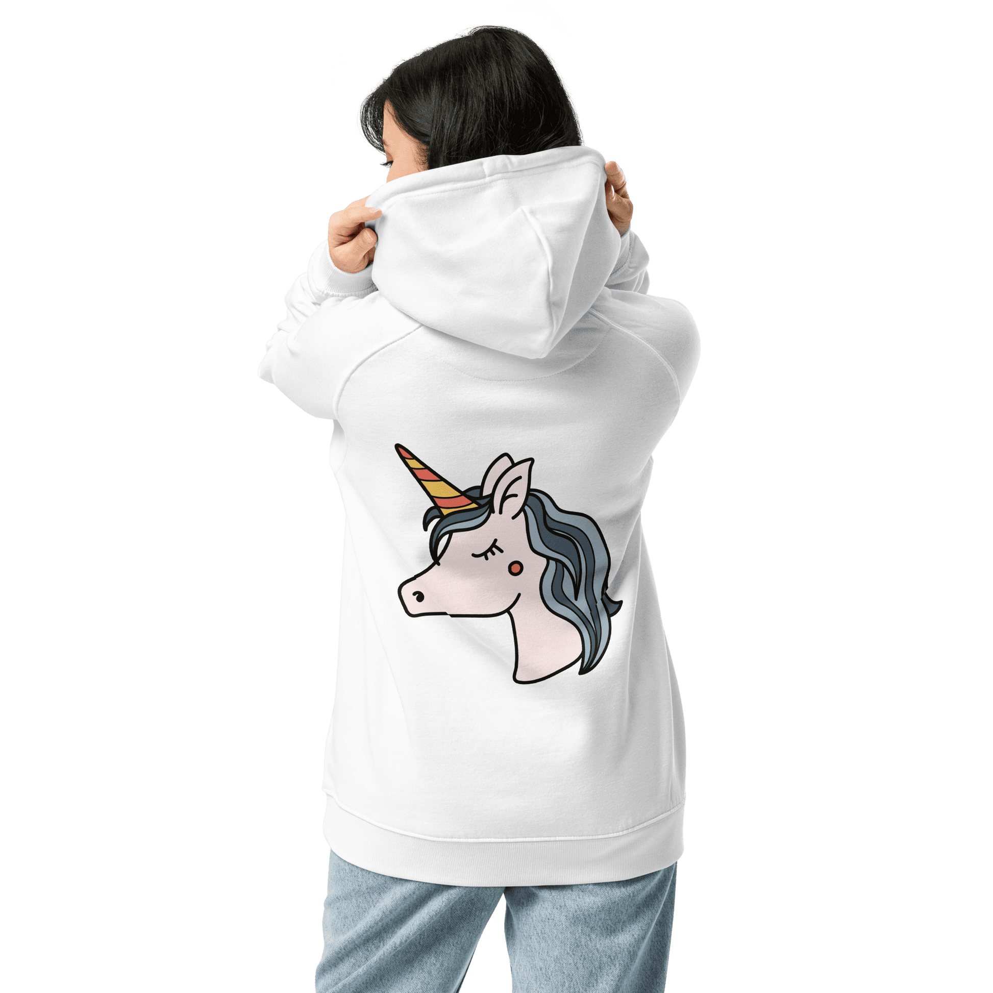 Organic Unisex Unicorn Hoodie - Swagodin