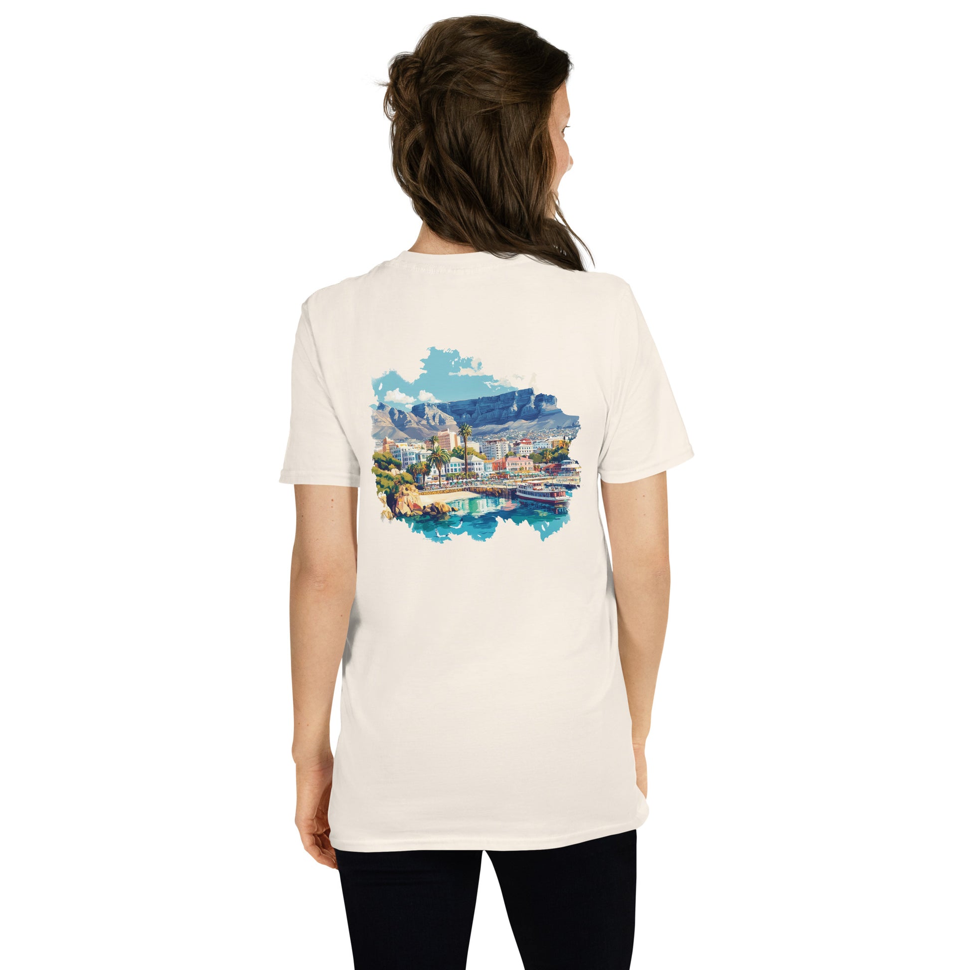 Cape Town City Back Print Unisex T-Shirt - Swagodin