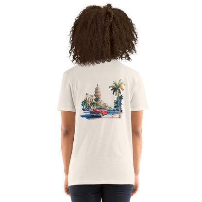 Havana City Back Print Unisex T-Shirt - Swagodin