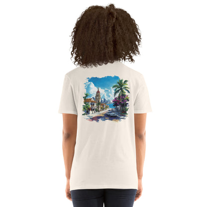 Cartagena City Back Print Unisex T-Shirt - Swagodin