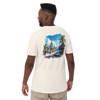 Cartagena City Back Print Unisex T-Shirt - Swagodin