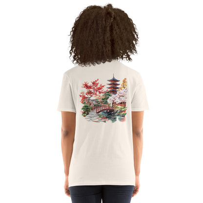 Kyoto City Back Print Unisex T-Shirt - Swagodin