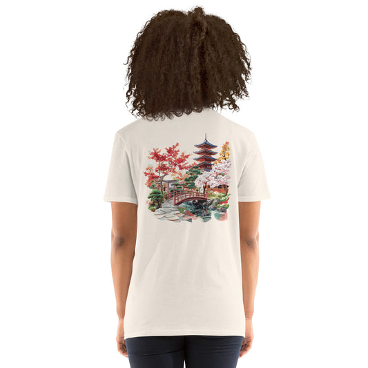 Kyoto City Back Print Unisex T-Shirt - Swagodin